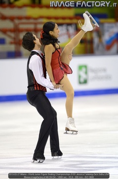 2013-02-27 Milano - World Junior Figure Skating Championships 5191 Jessica Calalang-Zack Sidhu USA